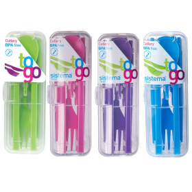 Sistema Cutlery To Go Travel Cutlery Set Pack